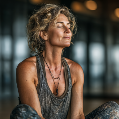 Заняття йогою для старших